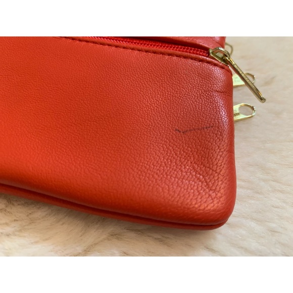 COPY - Buttery leather red change purse - made in Spain - Picture 4 of 7